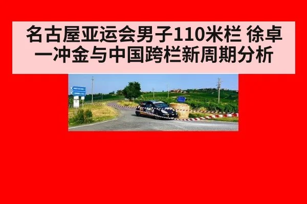 名古屋亚运会男子110米栏 徐卓一冲金与中国跨栏新周期分析